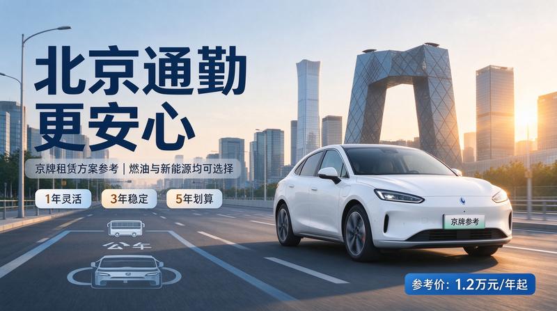 北京闲置京牌租赁服务